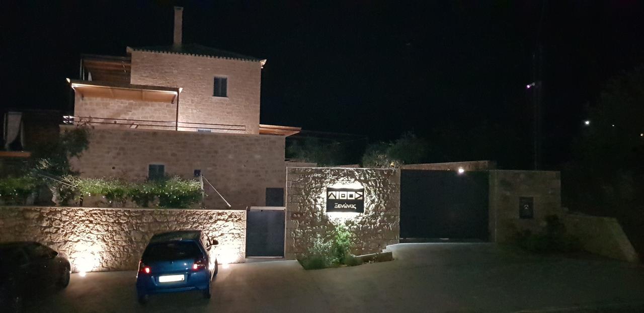 Lithos Guesthouse Kardamili ภายนอก รูปภาพ